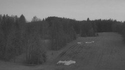 Dojezd hlavní sjezdovky