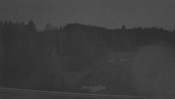 Dojezd hlavní sjezdovky