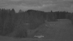 Dojezd hlavní sjezdovky