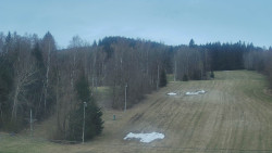 Dojezd hlavní sjezdovky