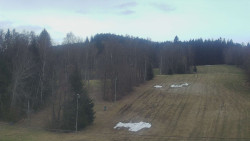 Dojezd hlavní sjezdovky