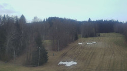 Dojezd hlavní sjezdovky