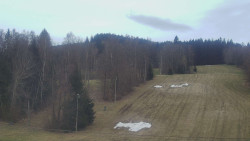 Dojezd hlavní sjezdovky