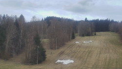 Dojezd hlavní sjezdovky