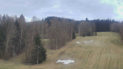 Dojezd hlavní sjezdovky