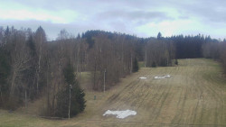 Dojezd hlavní sjezdovky