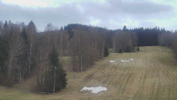 Dojezd hlavní sjezdovky