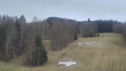 Dojezd hlavní sjezdovky