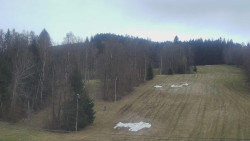 Dojezd hlavní sjezdovky