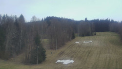 Dojezd hlavní sjezdovky