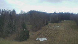 Dojezd hlavní sjezdovky