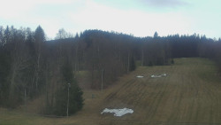 Dojezd hlavní sjezdovky