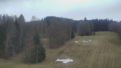 Dojezd hlavní sjezdovky