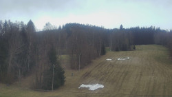 Dojezd hlavní sjezdovky