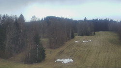 Dojezd hlavní sjezdovky