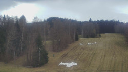 Dojezd hlavní sjezdovky