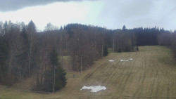 Dojezd hlavní sjezdovky