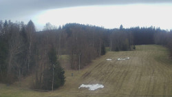 Dojezd hlavní sjezdovky