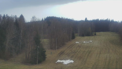 Dojezd hlavní sjezdovky