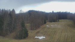 Dojezd hlavní sjezdovky