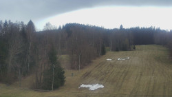 Dojezd hlavní sjezdovky