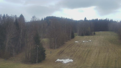 Dojezd hlavní sjezdovky