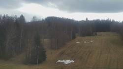 Dojezd hlavní sjezdovky