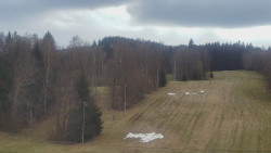 Dojezd hlavní sjezdovky