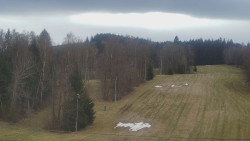 Dojezd hlavní sjezdovky