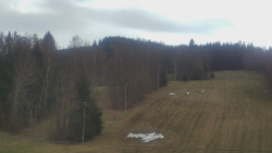 Dojezd hlavní sjezdovky