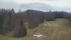 Dojezd hlavní sjezdovky