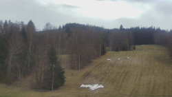 Dojezd hlavní sjezdovky