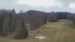 Dojezd hlavní sjezdovky