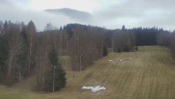 Dojezd hlavní sjezdovky