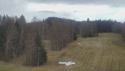 Dojezd hlavní sjezdovky