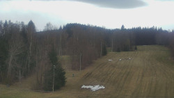 Dojezd hlavní sjezdovky