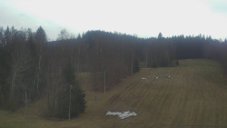 Dojezd hlavní sjezdovky