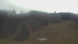 Dojezd hlavní sjezdovky