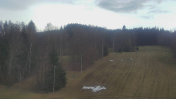 Dojezd hlavní sjezdovky