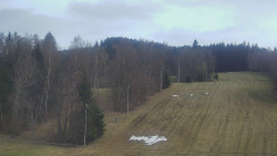 Dojezd hlavní sjezdovky