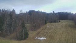 Dojezd hlavní sjezdovky