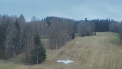 Dojezd hlavní sjezdovky