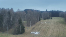 Dojezd hlavní sjezdovky