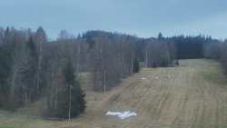 Dojezd hlavní sjezdovky