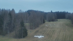 Dojezd hlavní sjezdovky