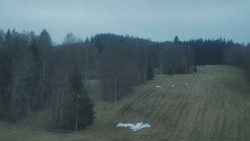 Dojezd hlavní sjezdovky