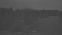 Dojezd hlavní sjezdovky