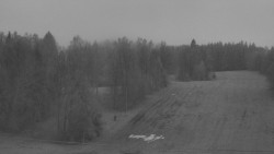 Dojezd hlavní sjezdovky