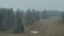 Dojezd hlavní sjezdovky