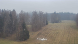 Dojezd hlavní sjezdovky